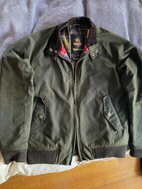 Baracuta X Barbour Porton Wax Jacket Size S - NWT